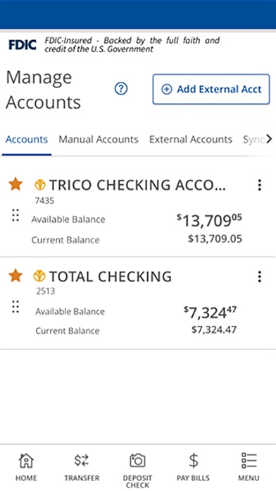 Tri Counties Mobile Banking iPhone screenshot 3 - Finance app