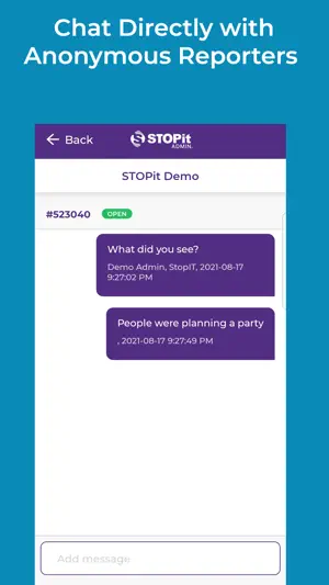 STOPit Admin screenshot 4