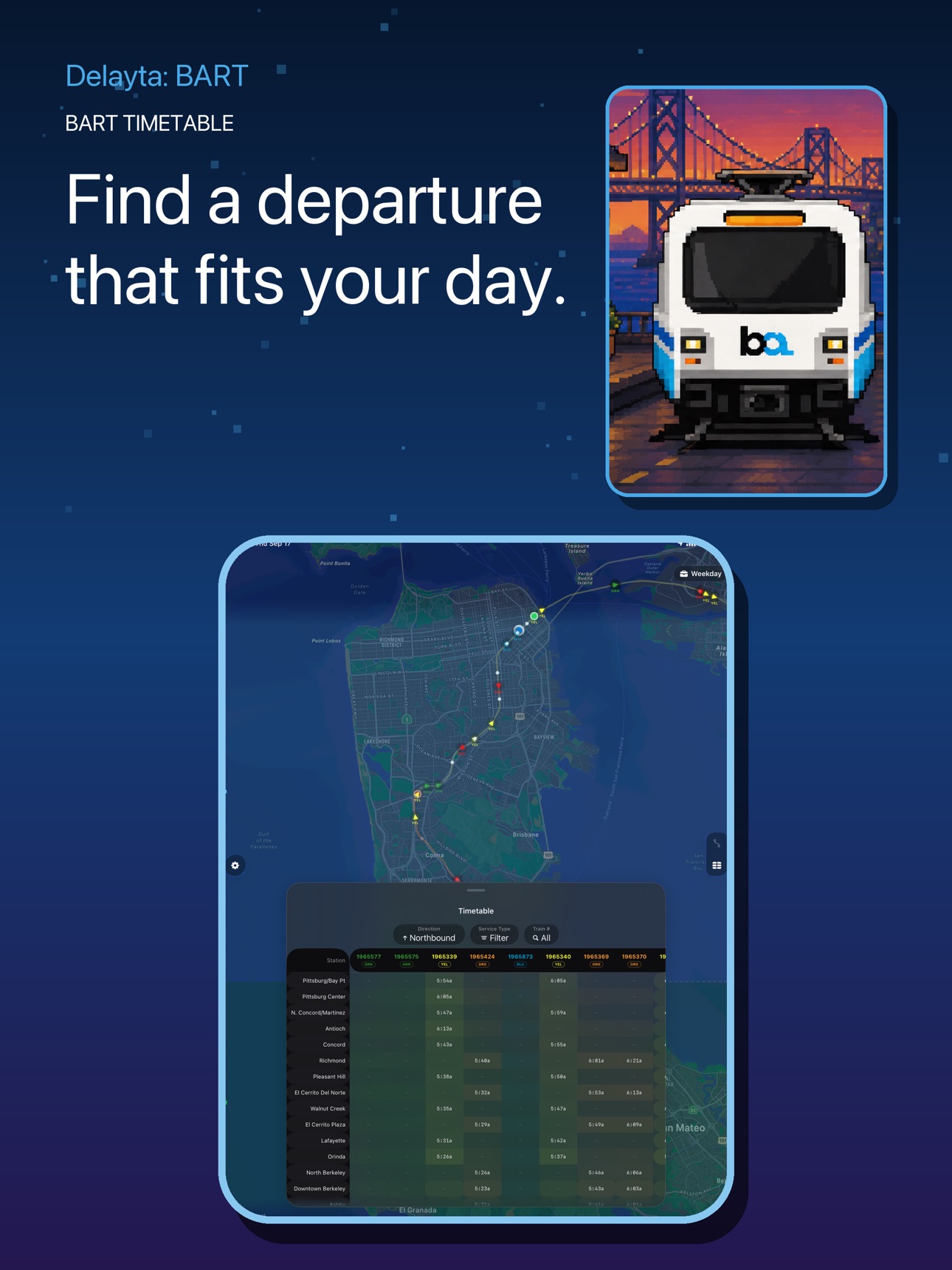 Screenshot 6 of BART Schedule & Tracker