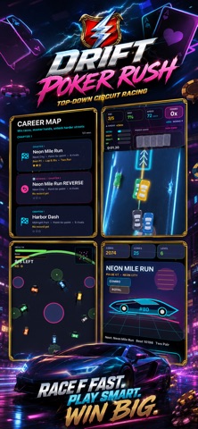 Drift Poker Rush screenshot