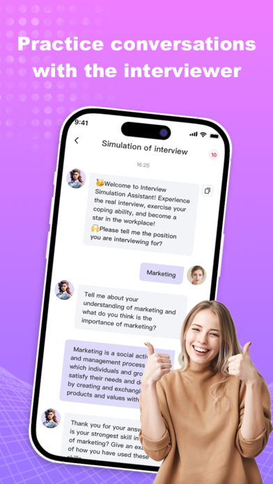 Ashat - Virtual Interview AI Screenshot