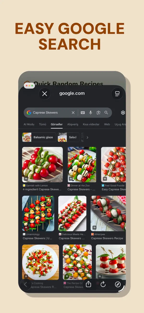 Screenshot #2 pour Quick Random Recipes World
