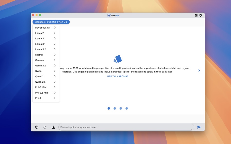 #1. OllmOne - Offline AI Assistant (macOS) 由: 博超 贾