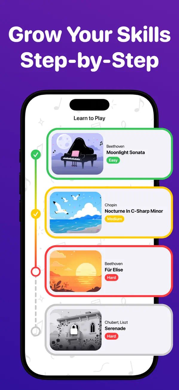 Screenshot #3 pour Easy Piano: Learn & Play