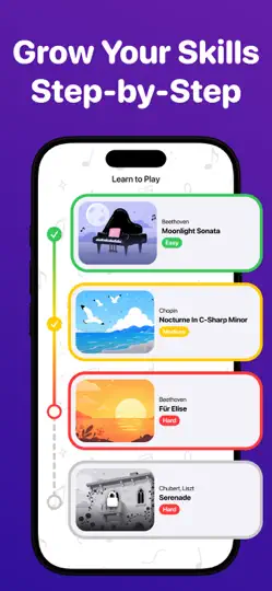 Capture d'écran de Easy Piano: Learn & Play sur iPhone 3