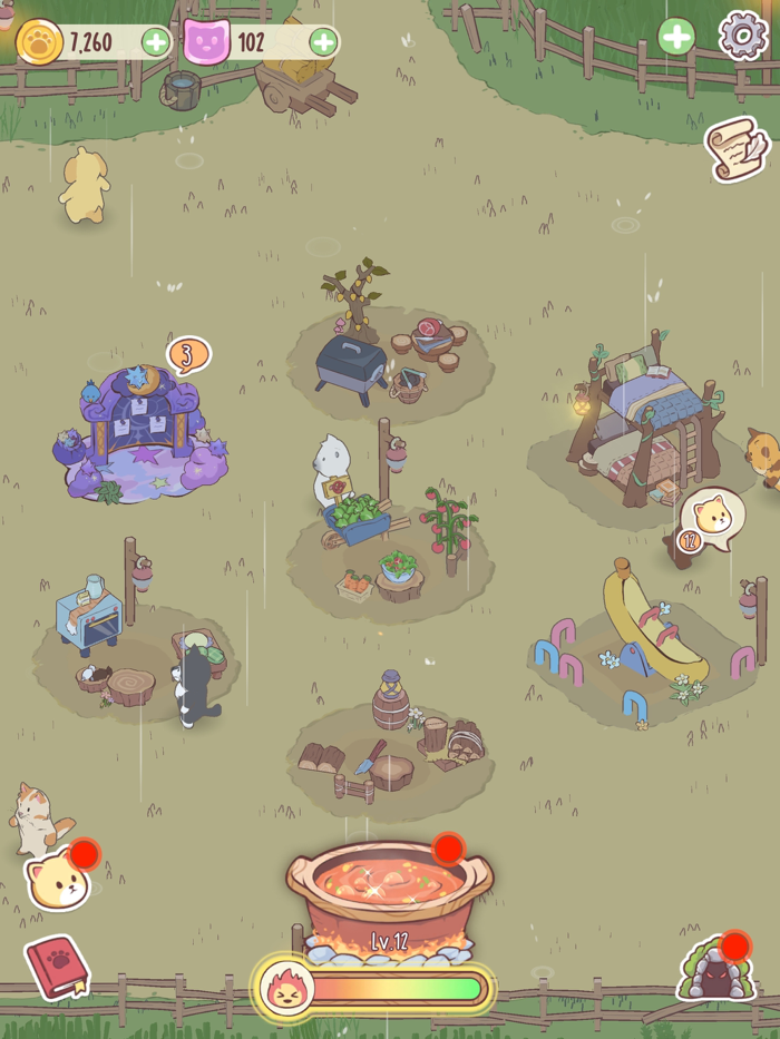 Cat and Pals Idle Tycoon Games