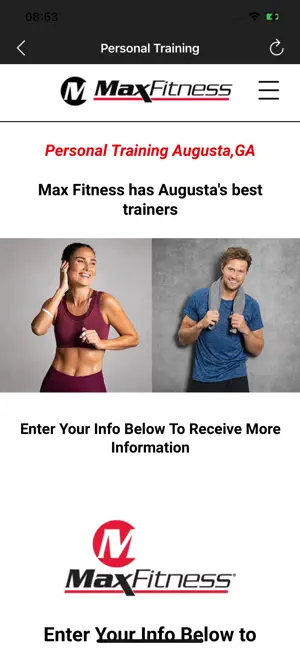 Max Fitness Members screenshot 3
