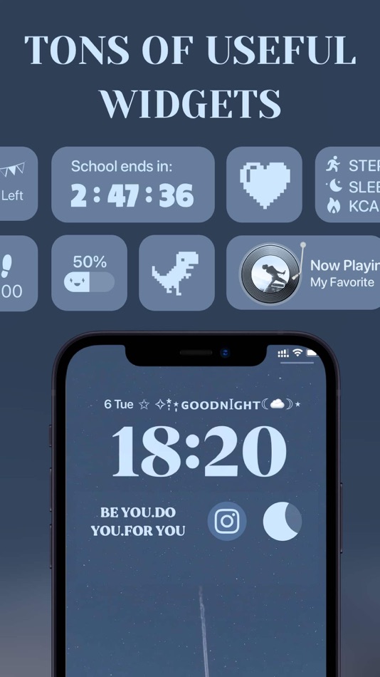 #5. LockWidget - LockScreen Themes (iOS) 게시자: SoCloud Technology Co., Limited