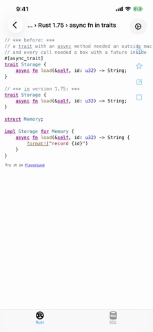 Rust Recipes Screenshot 1 of 10