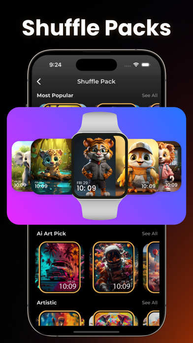Watch Faces Gallery AI Screenshot