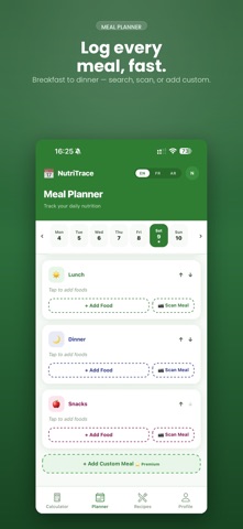 NutriTrace App Screenshot 4 of 7