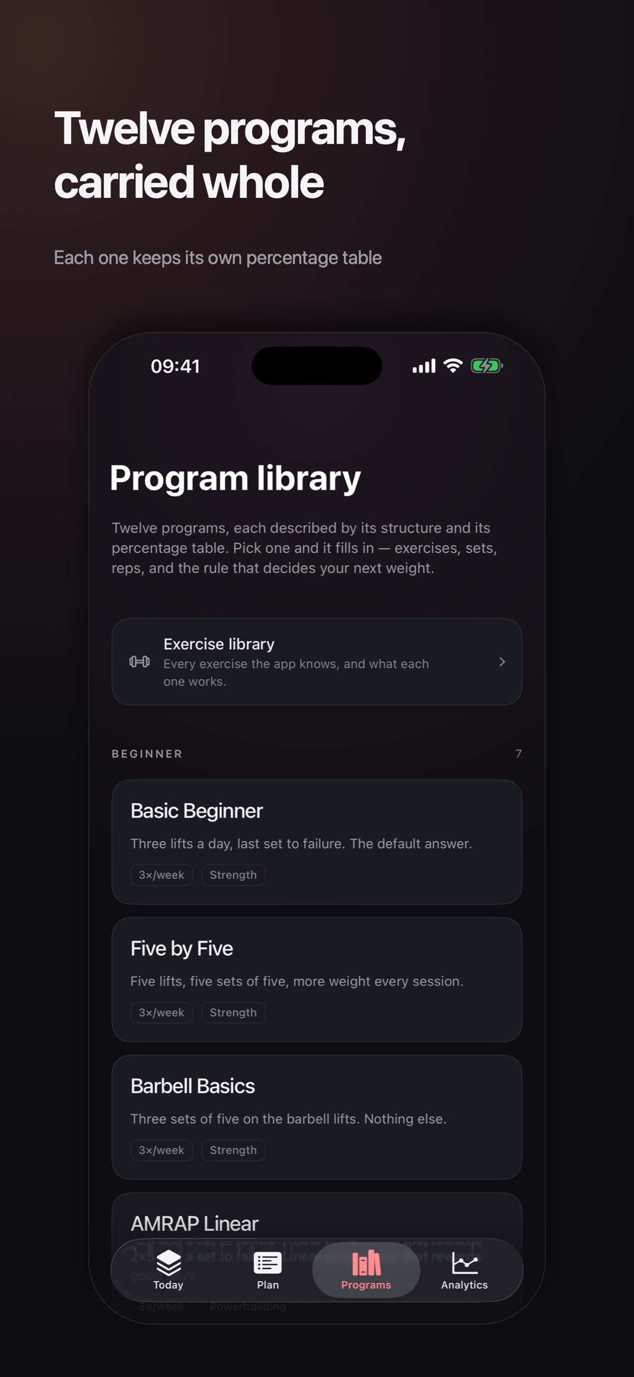 Screenshot 2 of Trackload: Lifting Tracker