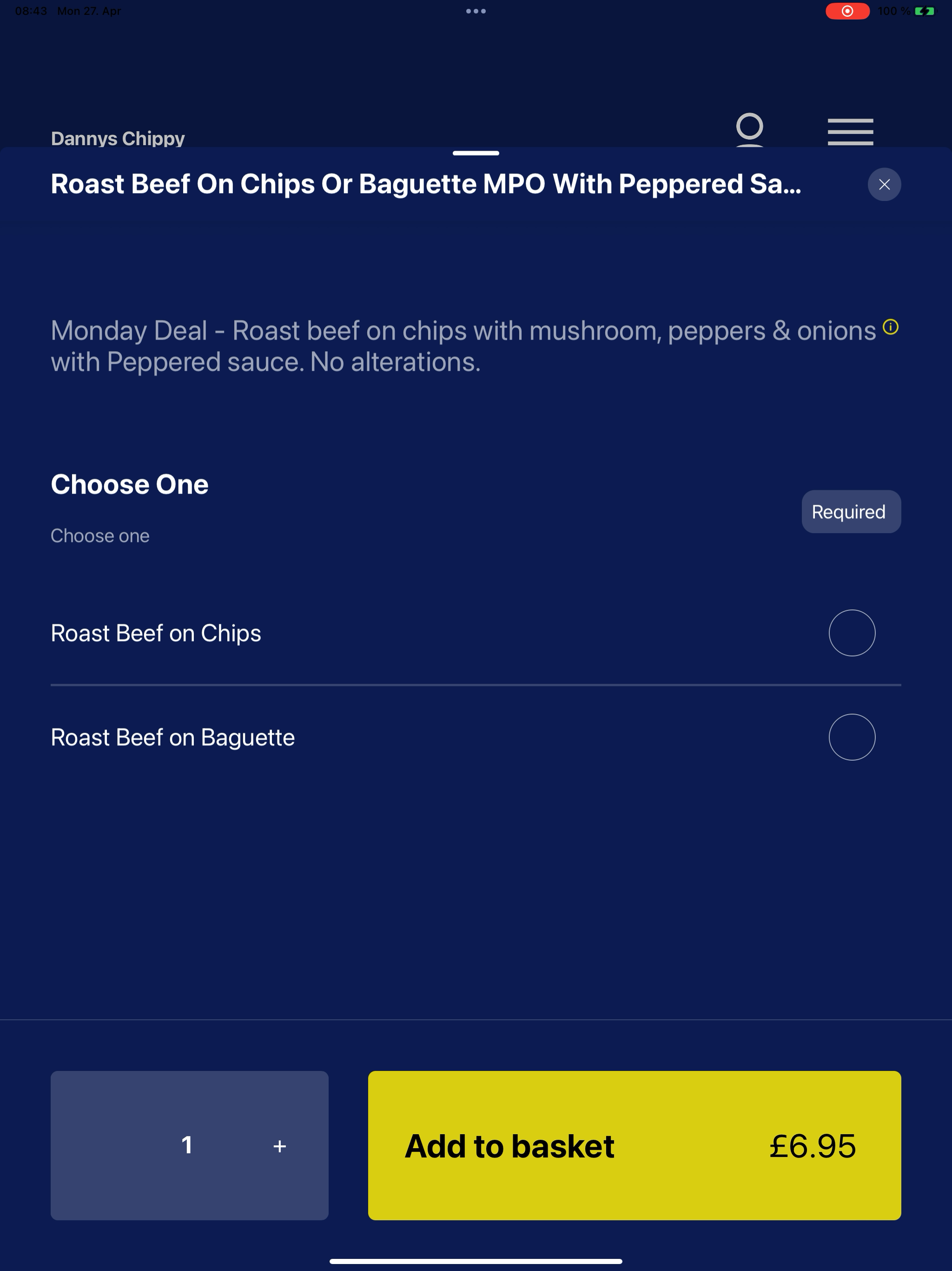 Dannys Chippy UK screenshot 8