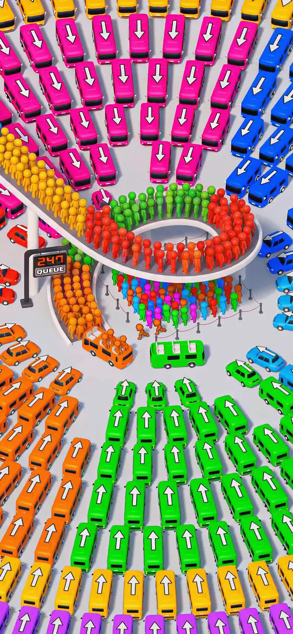 Screenshot #1 pour Car Jam: Bus Arrow Parking Jam