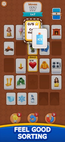 Toon Sort : Card Match iPhone screenshot