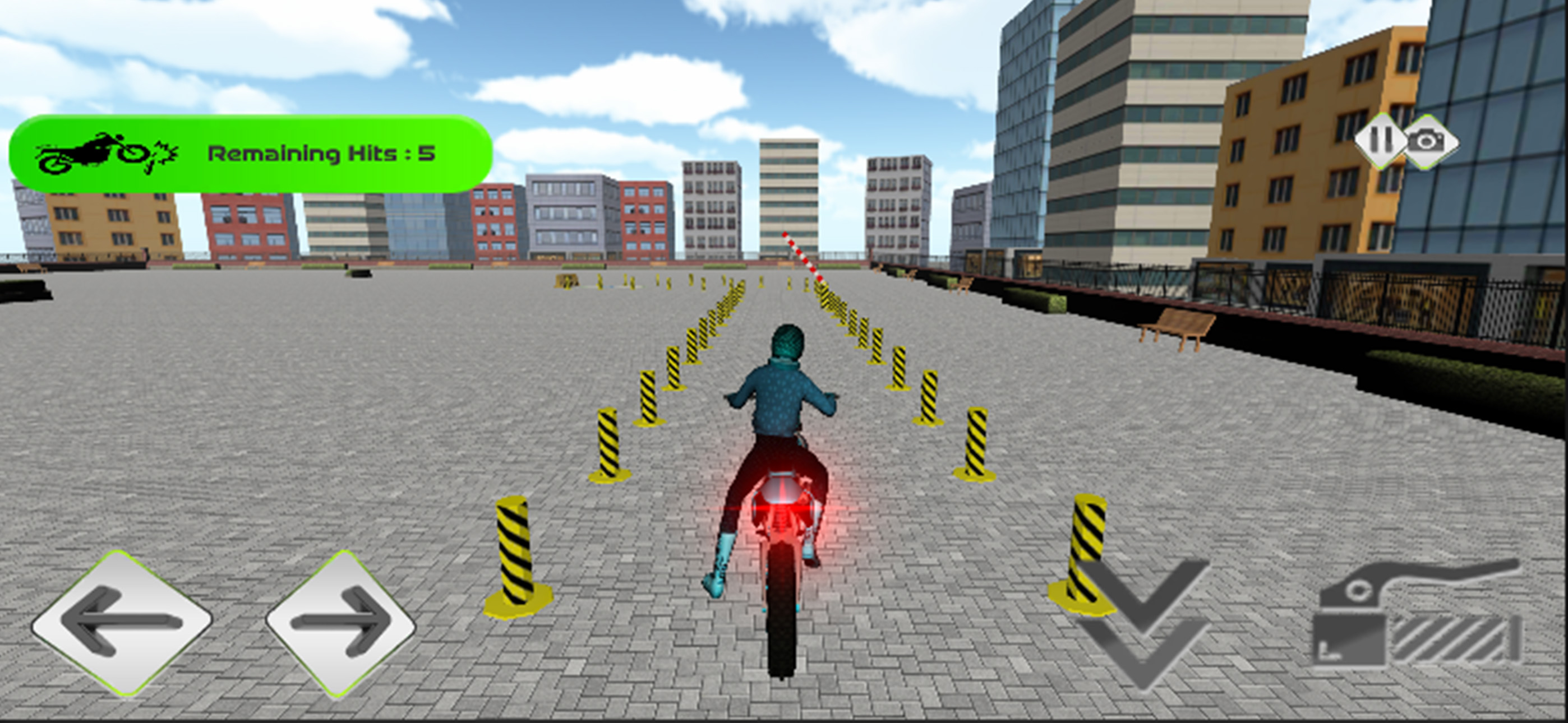 Parking Bike Driving Game 3d