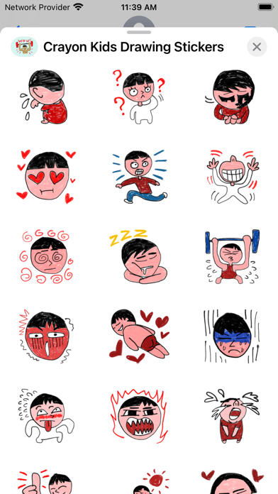Screenshot 4 of Drawing Stickers App