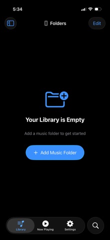 Tessera : Hi-Res Music Player app screenshot