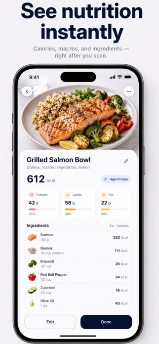 Calorie Counter & Tracker AI Screenshot 2 of 4