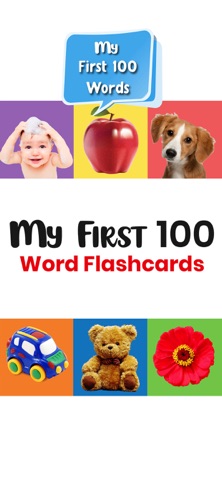 My First 100 Word Flashcards iPhone screenshot