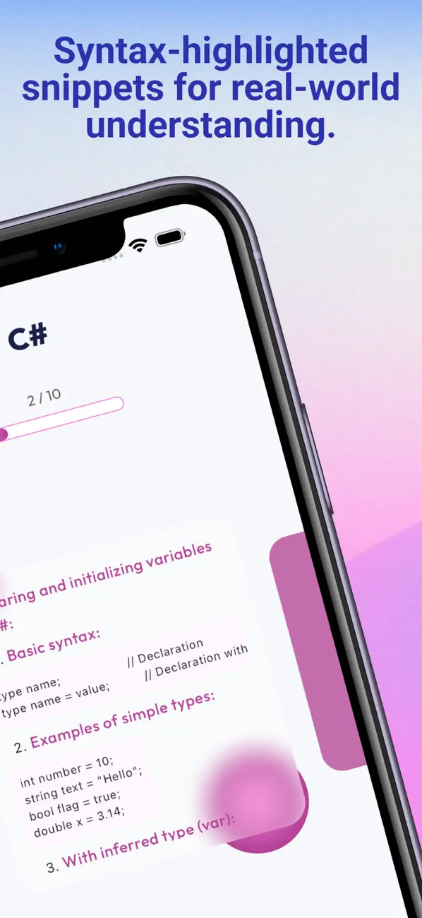 #3. Learn Coding: CodeFlashcards (iOS) โดย: Bartlomiej Gajdur