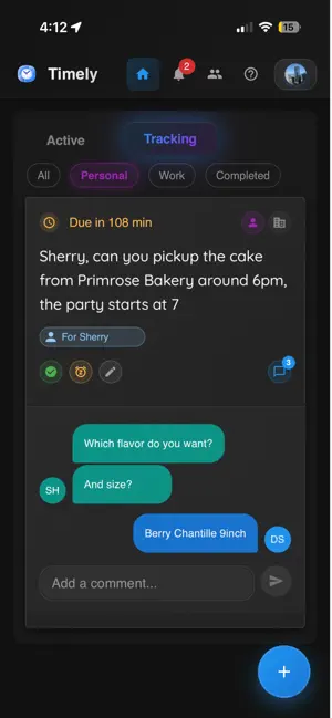 Timely Space screenshot 1