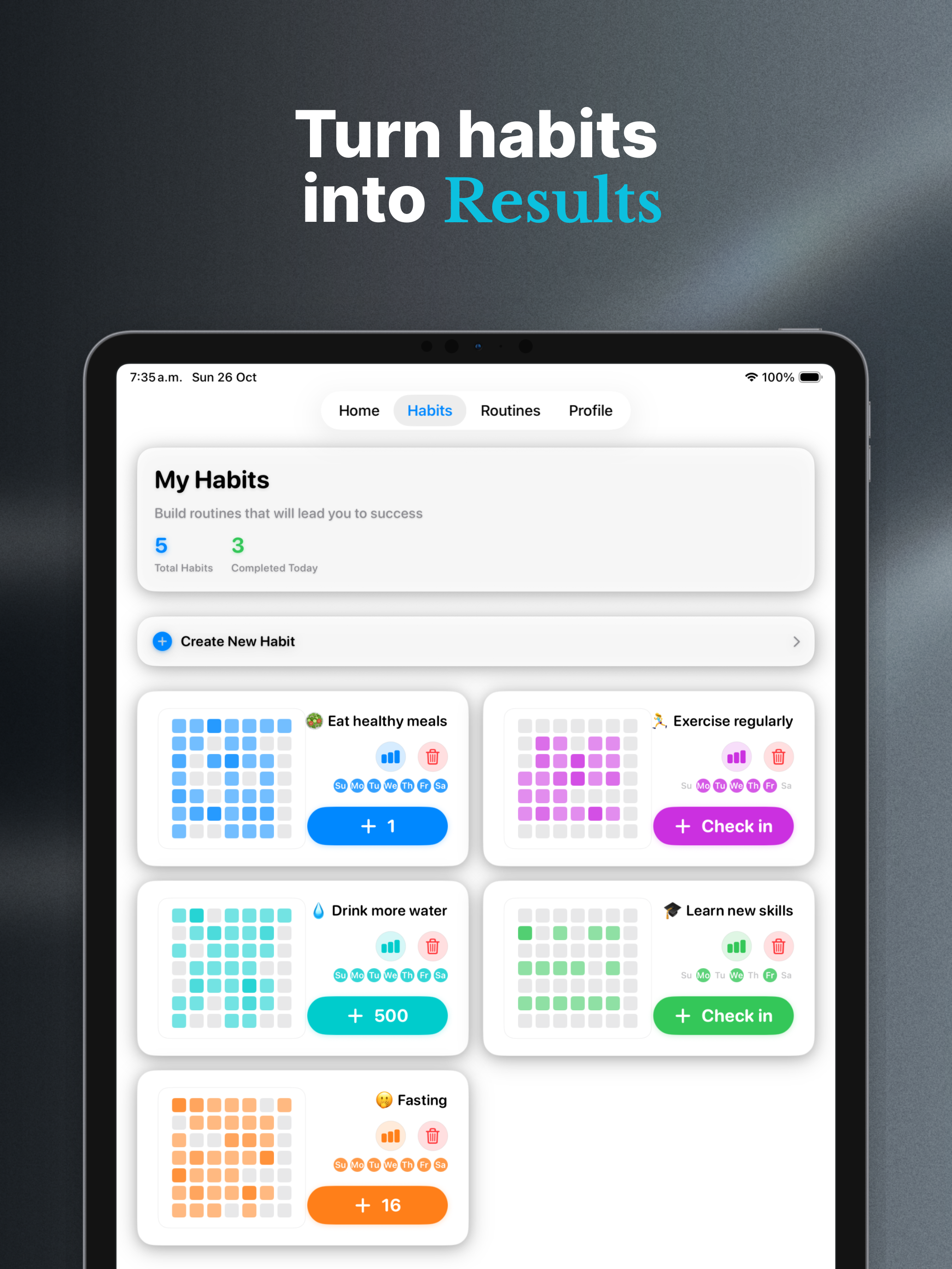 Habit Planner - Habits & Goals