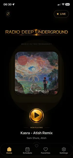Radio Deep Underground screenshot 1