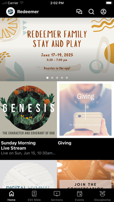 Redeemer Fellowship Church Screenshot