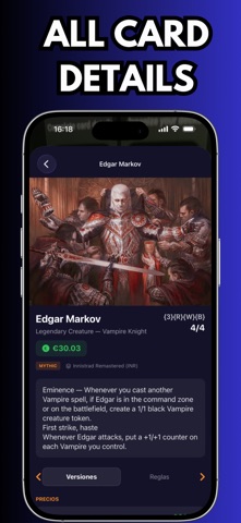 MTG Card Scanner: Lotus Scan iPhone screenshot