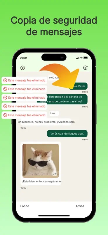 MsgBack: Cuenta dual y backup screenshot 6 of 8