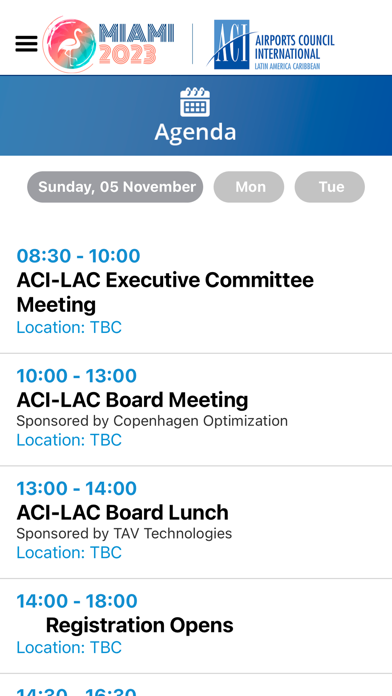 ACILAC Conference Screenshot