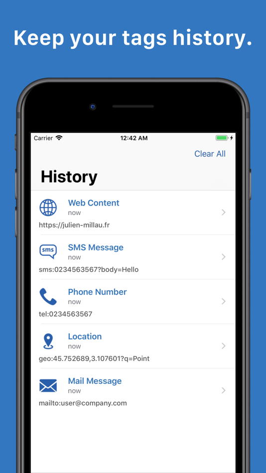 #2. NFC Tag Reader Pro (iOS) Podle: Julien Millau