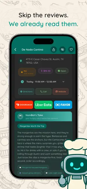 NomBot: Food Decider screenshot 2
