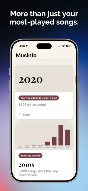 Musinfo screenshot 1
