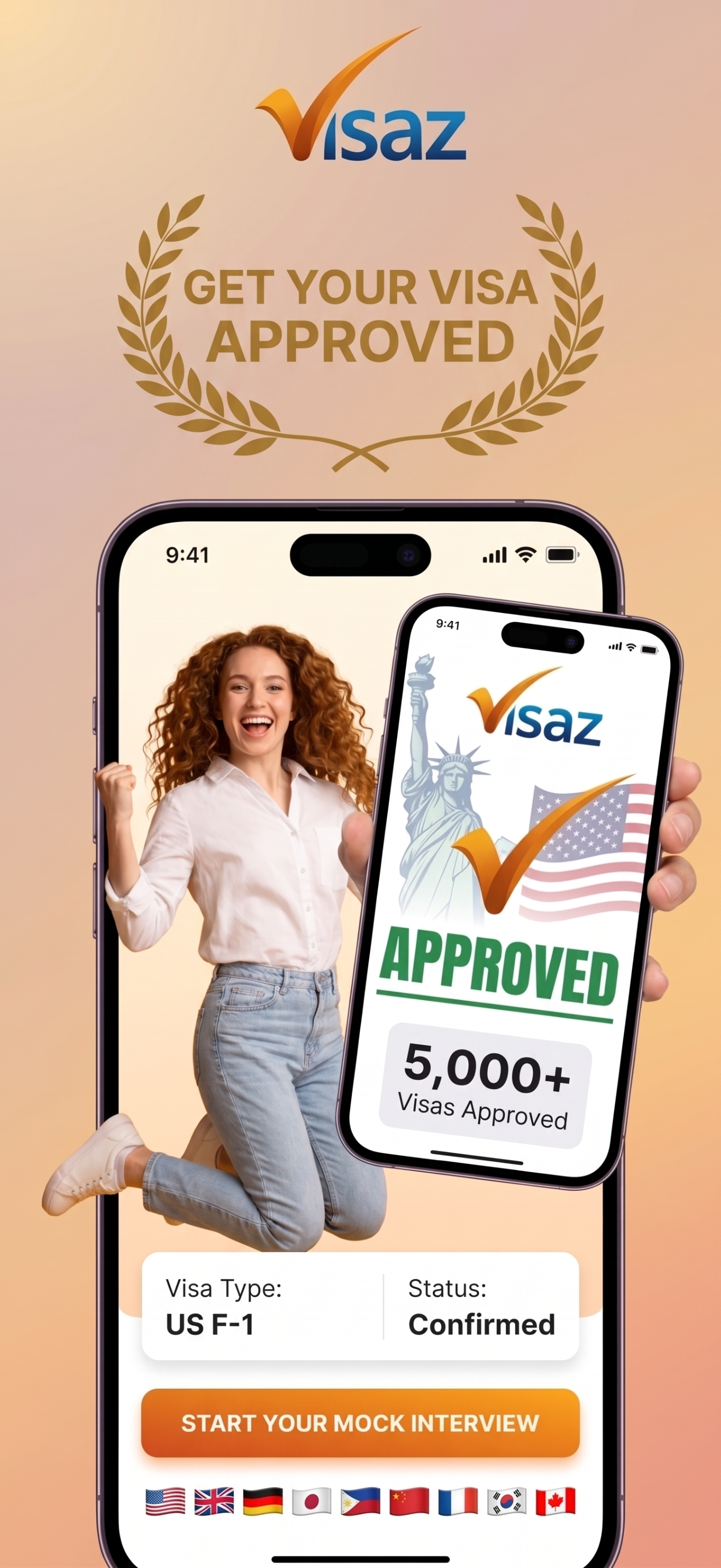 Mock Visa Interview: Visaz AI