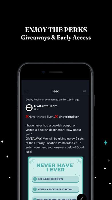 OwlCrate Screenshot