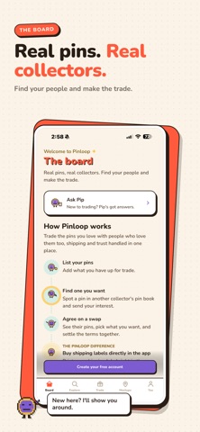 Pinloop - Pin Trading iPhone screenshot