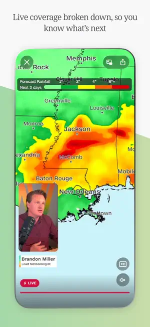 CNN Weather screenshot 2