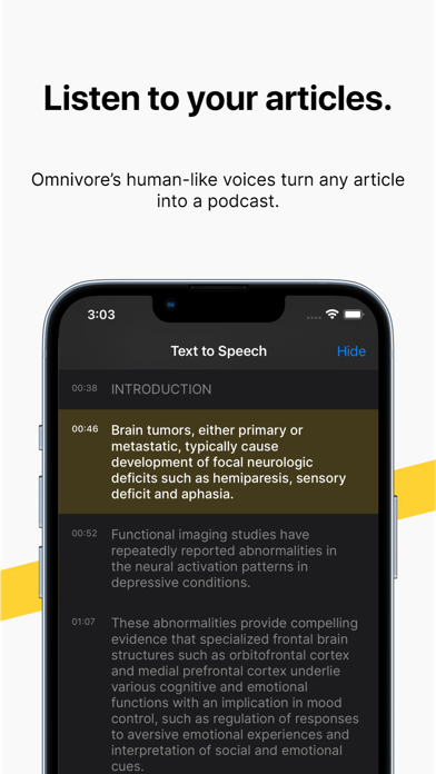 Screenshot #3 pour Omnivore: Read-it-later