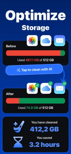 Clean Manager: Storage Cleaner iPhone screenshot 2