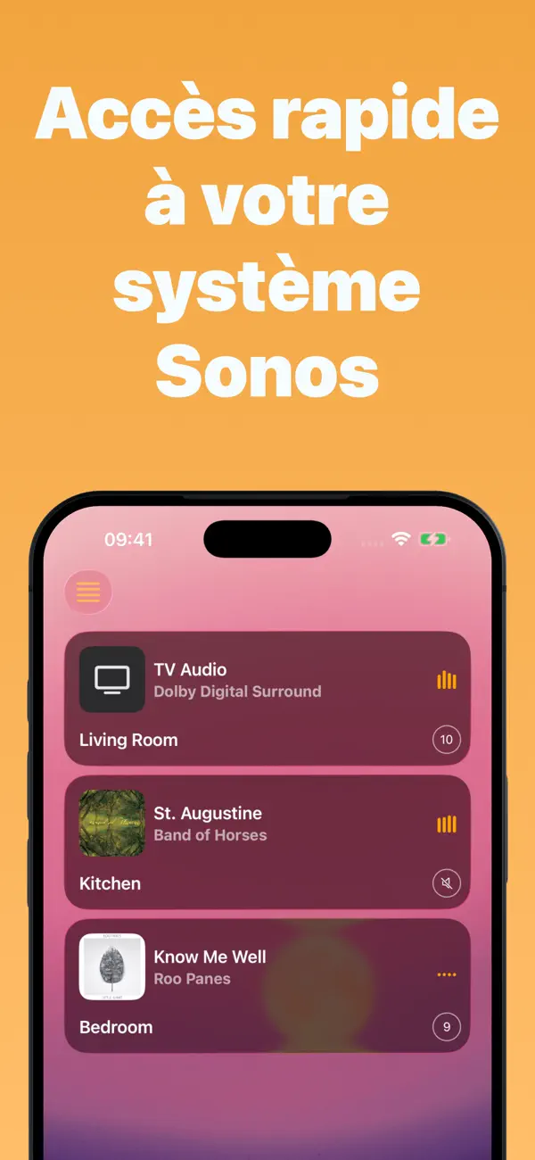 Screenshot #1 pour Sono+: Widgets pour Sonos