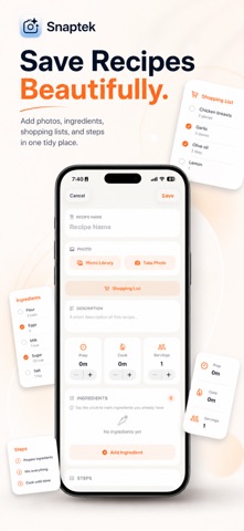 Snaptek - AI Notes & Tracker Screenshot 9 of 10