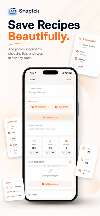 Snaptek - AI Notes & Tracker Screenshot 9 of 10