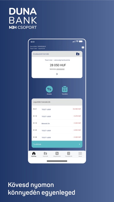 Duna Bank MobilBank Screenshot 3 - AppWisp.com