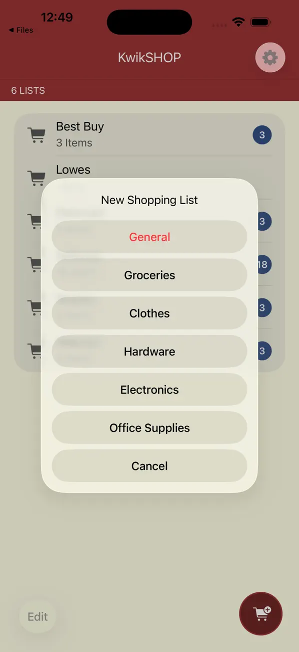Screenshot #2 pour KwikSHOP