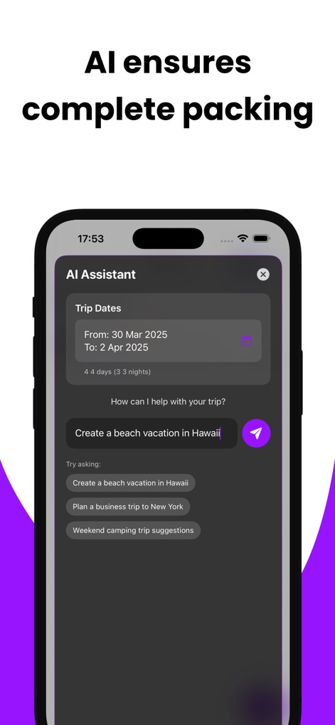 Lista Viaje y Equipaje - Packy - App de Viajes | MWM
