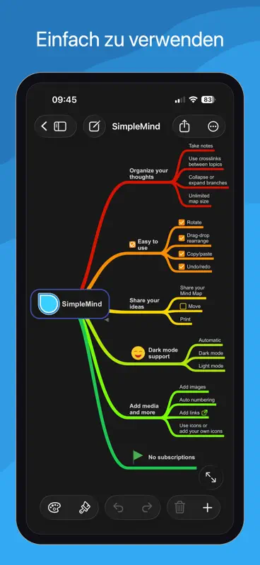 SimpleMind Pro - Mind Mapping screenshot 3 of 10