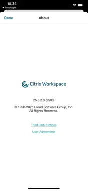 Citrix Workspace screenshot 1