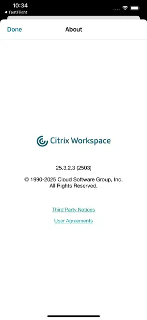 Citrix Workspace screenshot 1